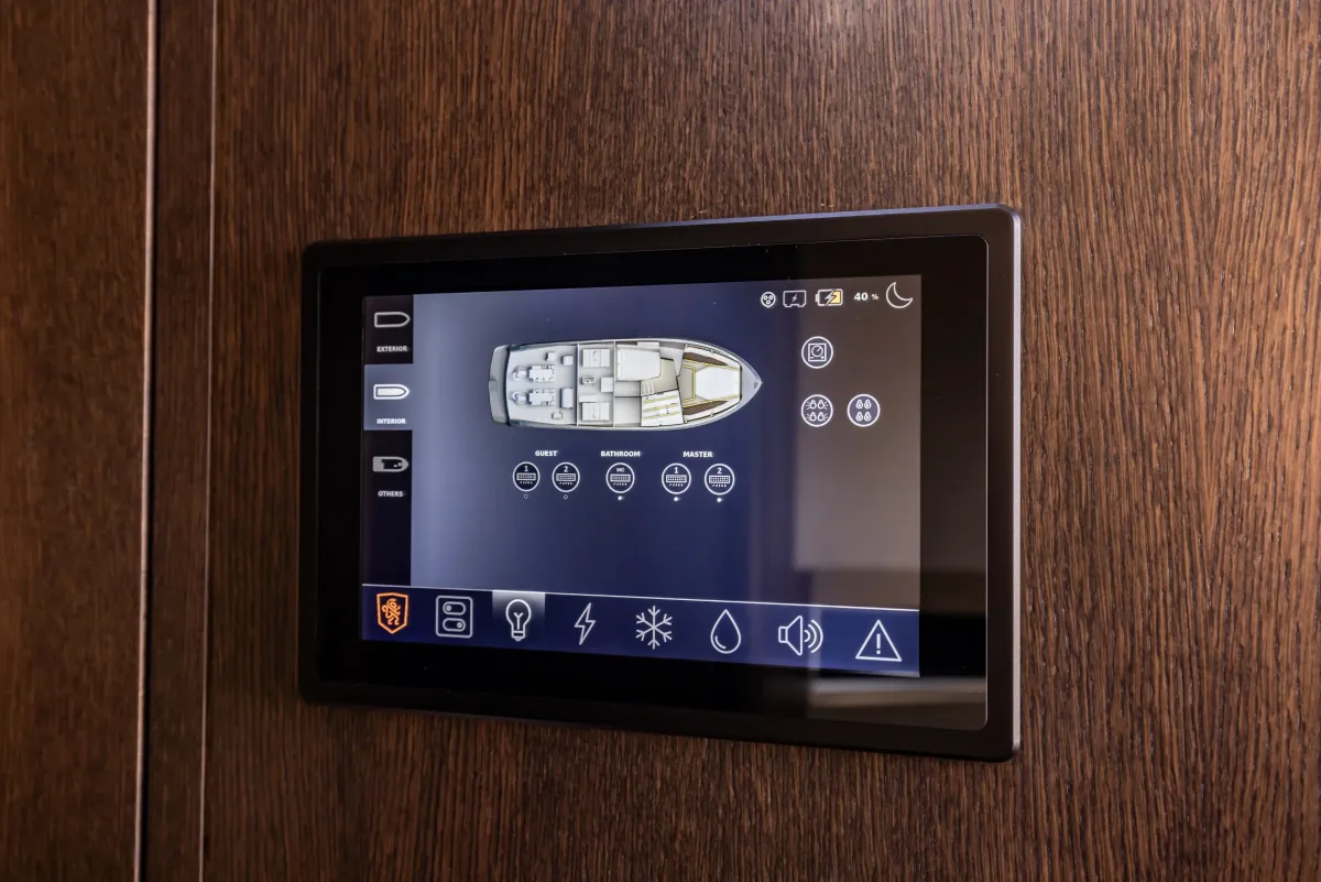 Superyacht technology on a weekender, Bekkers Yachts