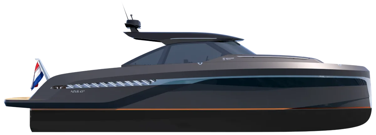 Bekkers AZUR 45HT with Daytona Grey hull
